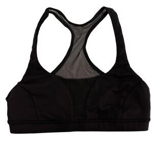 Lululemon Women's Black Smooth Stride Bra Size 4
